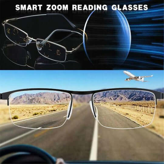 Velloraco™ German Intelligent Progressive Reading Glasses (Anti-Blue Light &amp; Auto-Focus)