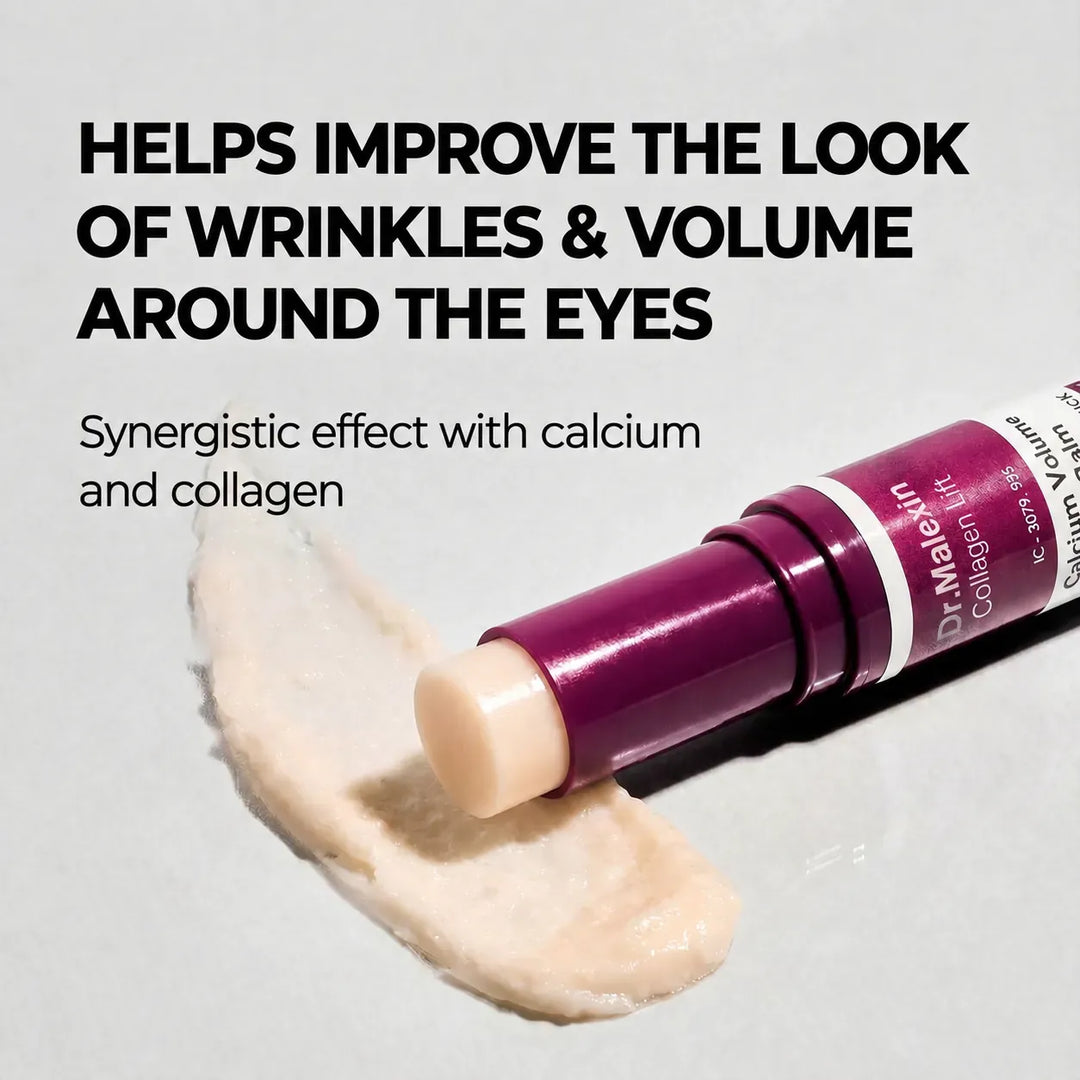 Collagen Eye Balm Stick &amp; Eye Patch Set — 2-Step Care for Tired Eyes