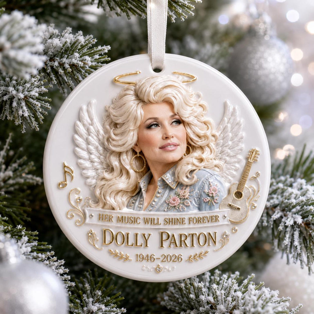 Last Day Promo: 50% OFF🎸🦋Queen of Country Music Memorial Commemorative Ornament
