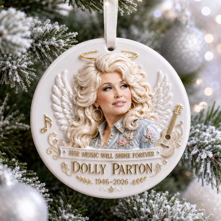 Last Day Promo: 50% OFF🎸🦋Queen of Country Music Memorial Commemorative Ornament