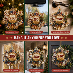 USA 250th Anniversary Christmas Ornament — Limited Edition Holiday Keepsake