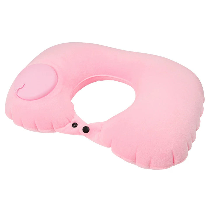CloudRest Adjustable Inflatable Travel Neck Pillow