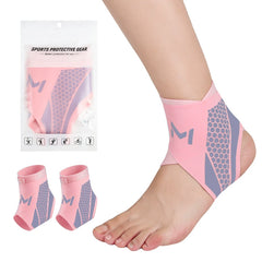 2-Pack Ankle Brace | Adjustable Breathable Support for Running &amp; Recovery