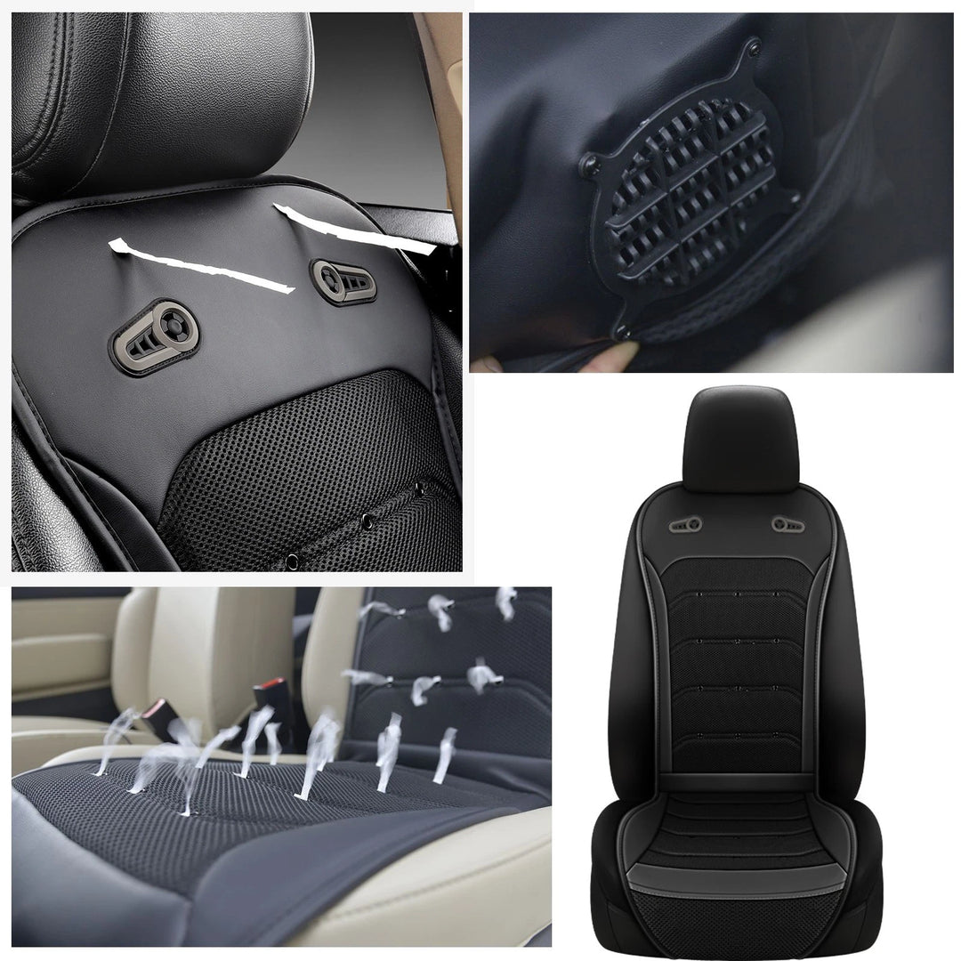 Continuous Airflow Cooling Cushion for Car Leather Seats