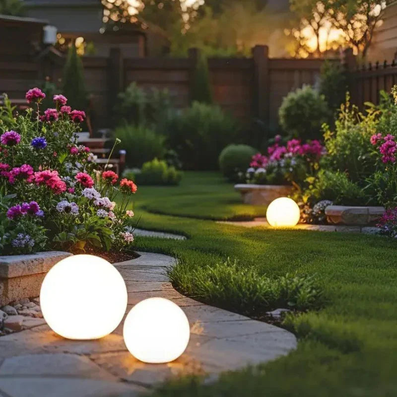Spherical Garden Light: Create Magical Atmosphere for Any Occasion
