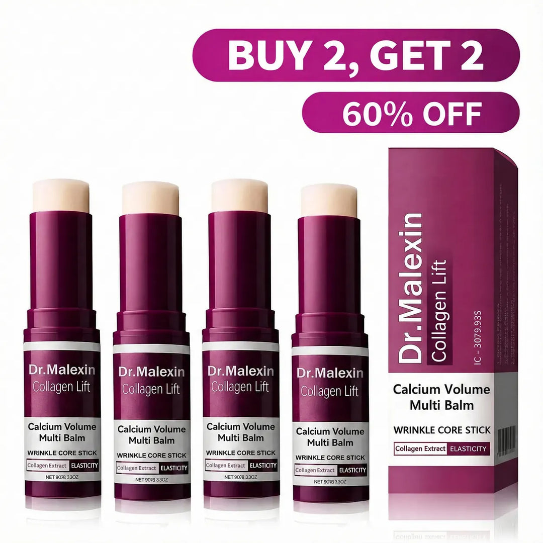 Collagen Eye Balm Stick &amp; Eye Patch Set — 2-Step Care for Tired Eyes