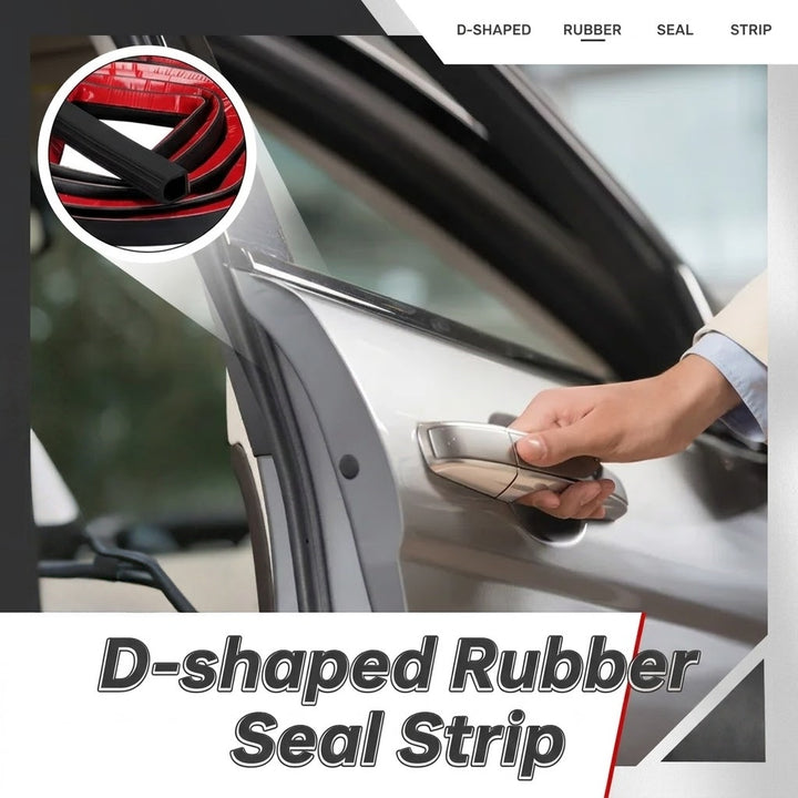 Car Door Rubber Seal Strip | Stop Noise, Water Leaks &amp; Drafts