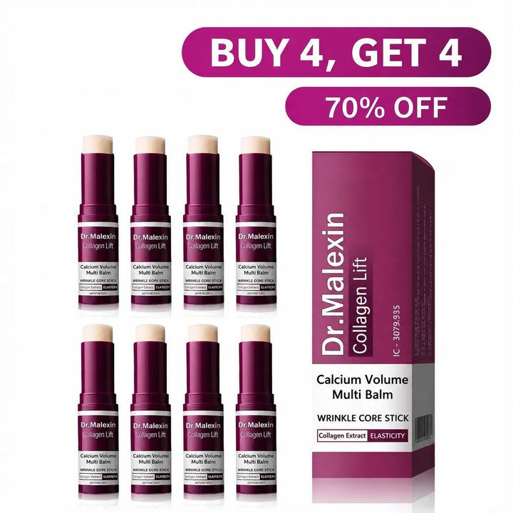 Collagen Eye Balm Stick &amp; Eye Patch Set — 2-Step Care for Tired Eyes