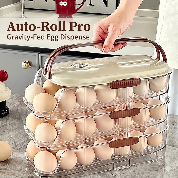 Auto-Roll Pro: Gravity-Fed Egg Dispenser