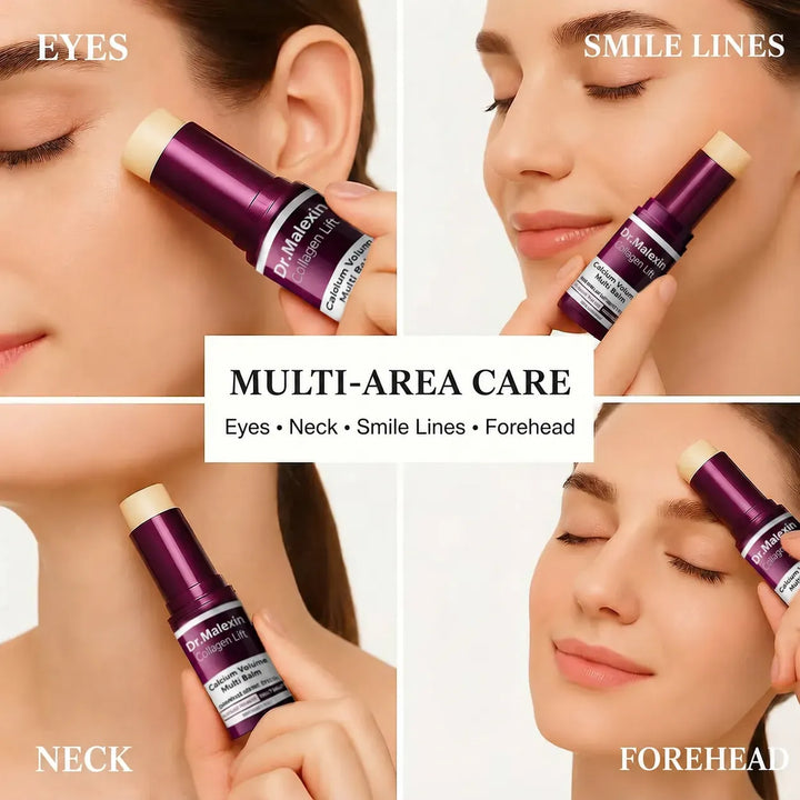 Collagen Eye Balm Stick &amp; Eye Patch Set — 2-Step Care for Tired Eyes