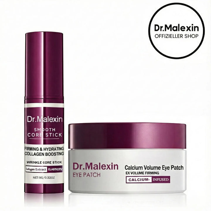 Collagen Eye Balm Stick &amp; Eye Patch Set — 2-Step Care for Tired Eyes