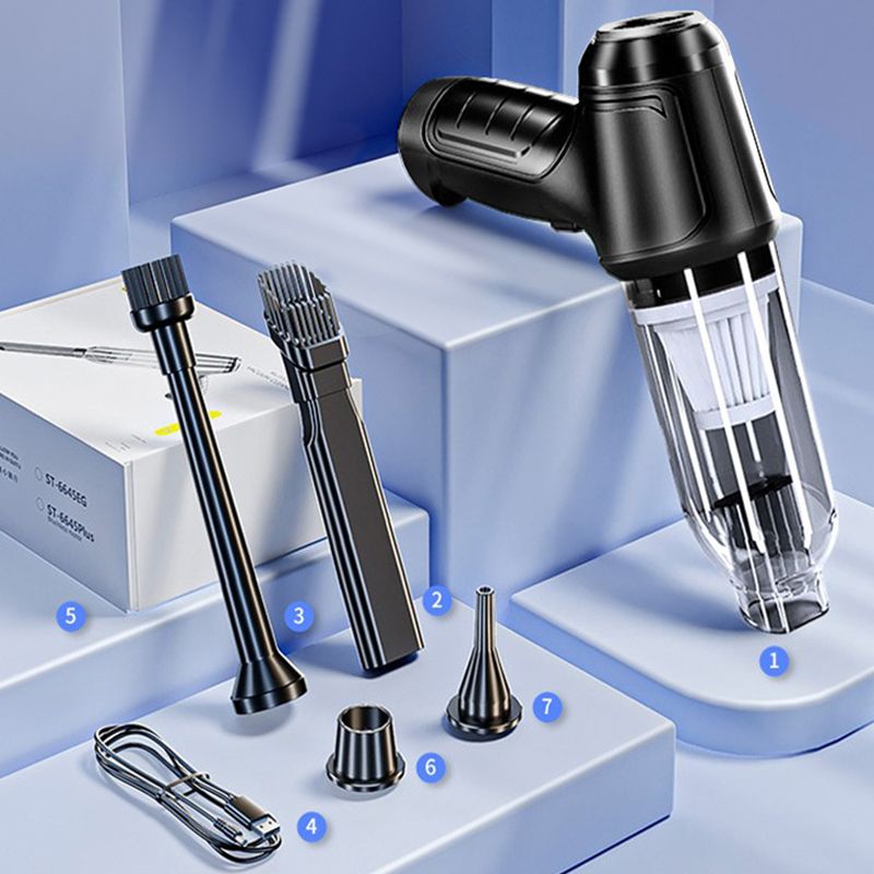 Super strong cordless vacuum cleaner for the car - Black * Basic Kit