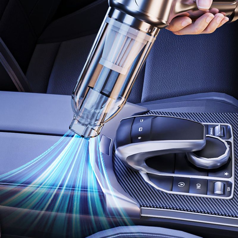 Super strong cordless vacuum cleaner for the car