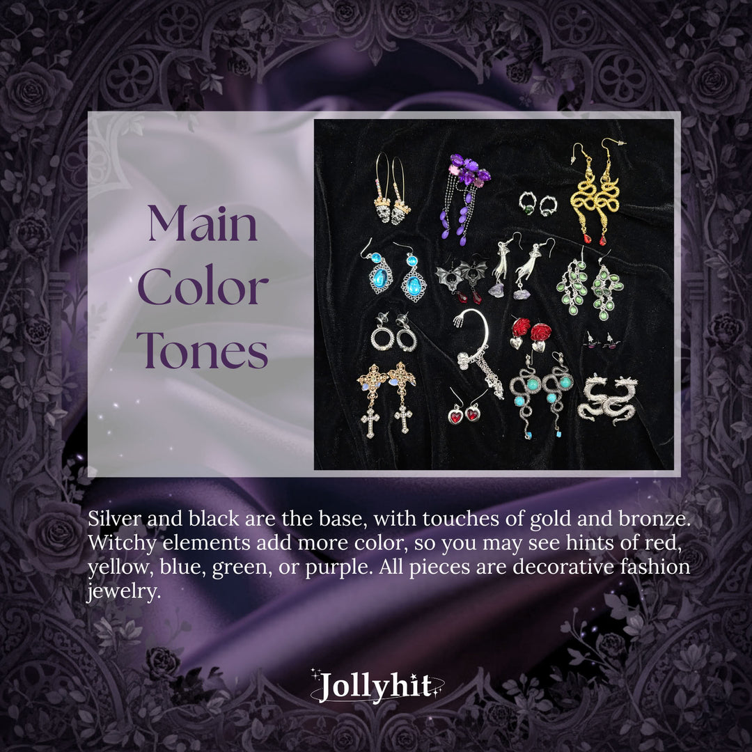 Mystery Jewelry Jar – 15-Piece Gothic or Ocean Mix