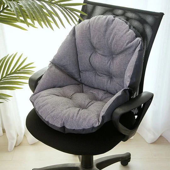 Linen Chair Seat Cushion for Everyday Sitting Comfort