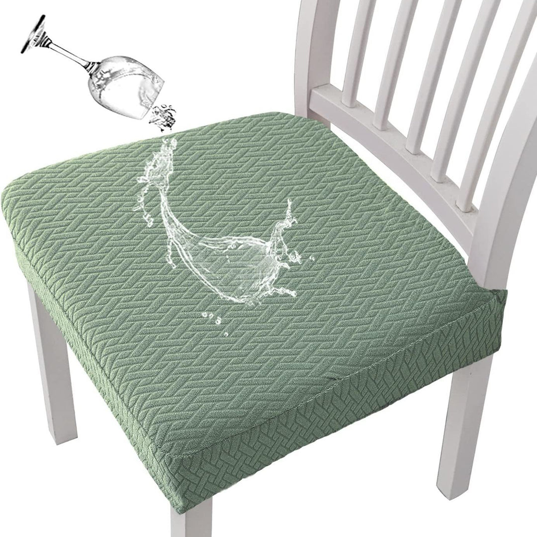 Waterproof Jacquard Chair Covers - Spill-Proof &amp; Easy to Wash