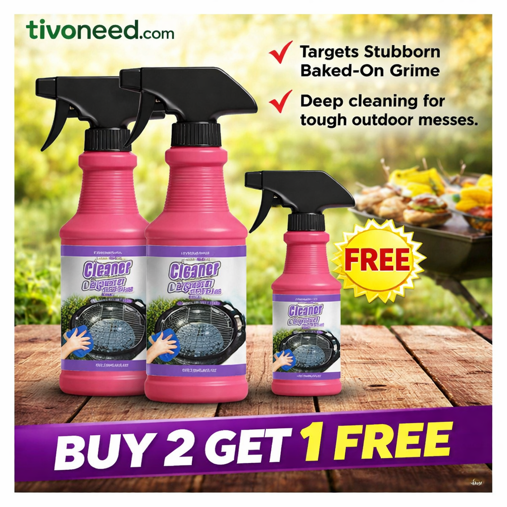 🔥Fast-Acting Heavy-Duty Grill Degreaser Spray