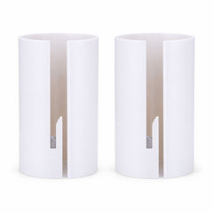 2 Pieces-Slide-On Wrapping Paper Cutter – No Scissors, Straight Cuts
