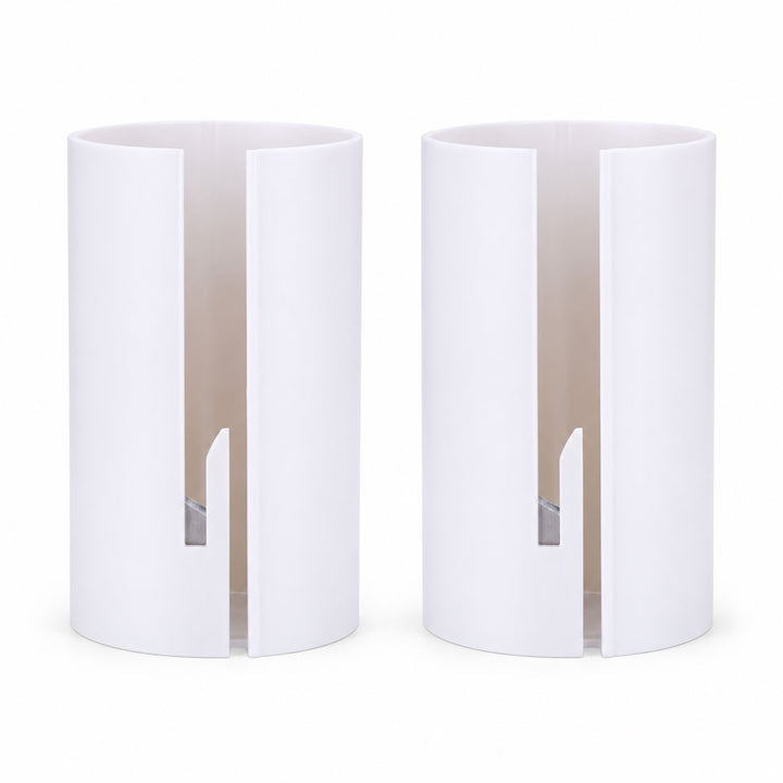 2 Pieces-Slide-On Wrapping Paper Cutter – No Scissors, Straight Cuts