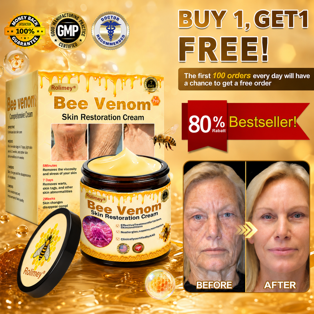 🔥Official Brand Shop丨Bee venom Pro Comprehensive Cream—Tightening for Skin Types