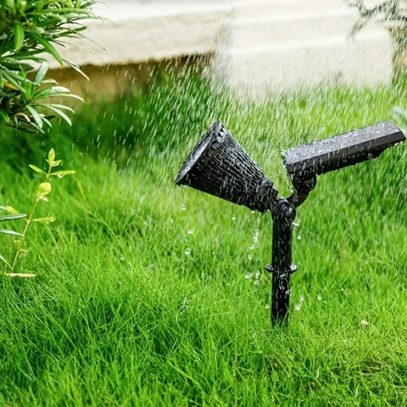 Solar Powered Outdoor Spotlights | Automatic Dusk to Dawn Yard Lights