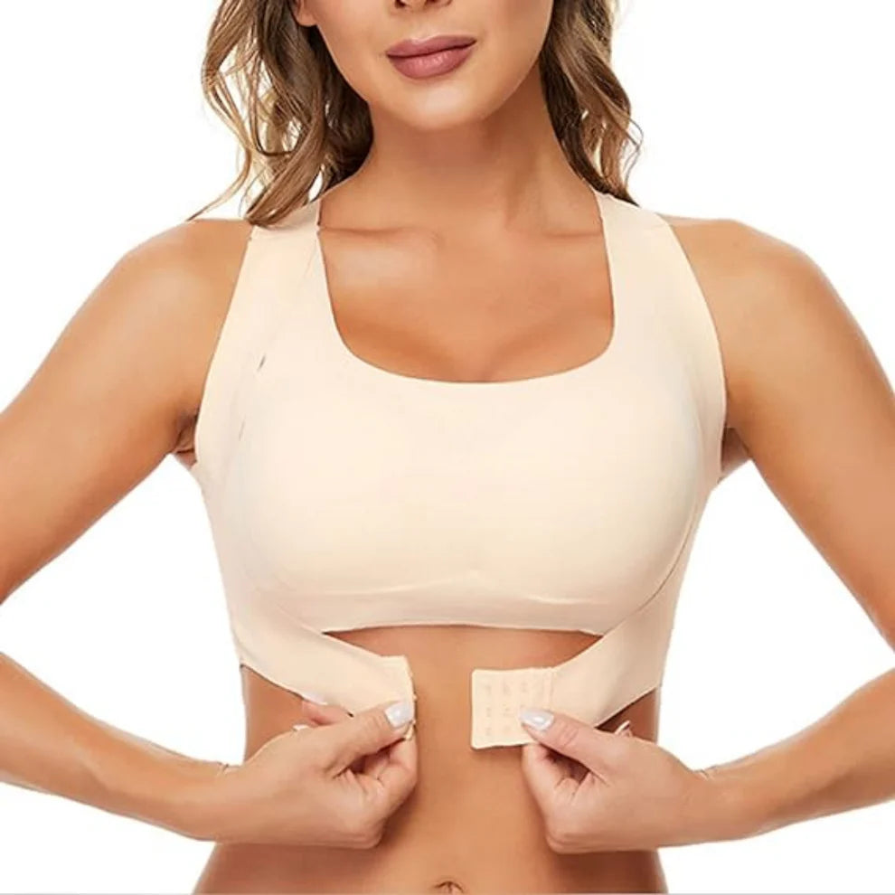 Seamless Posture Support Bra - Comfortable Lift &amp; All-Day Wear