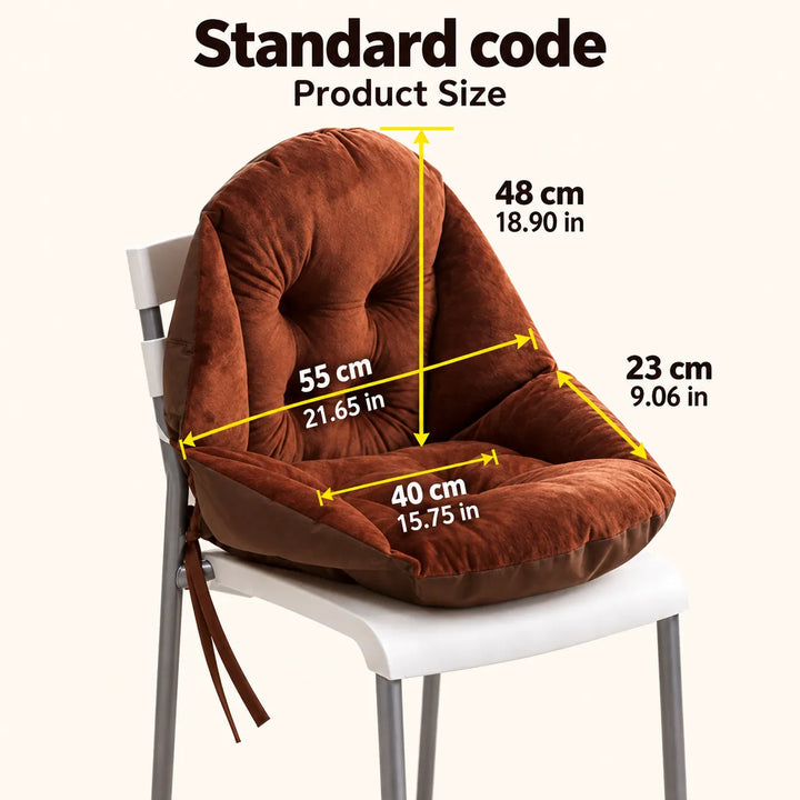 Linen Chair Seat Cushion for Everyday Sitting Comfort