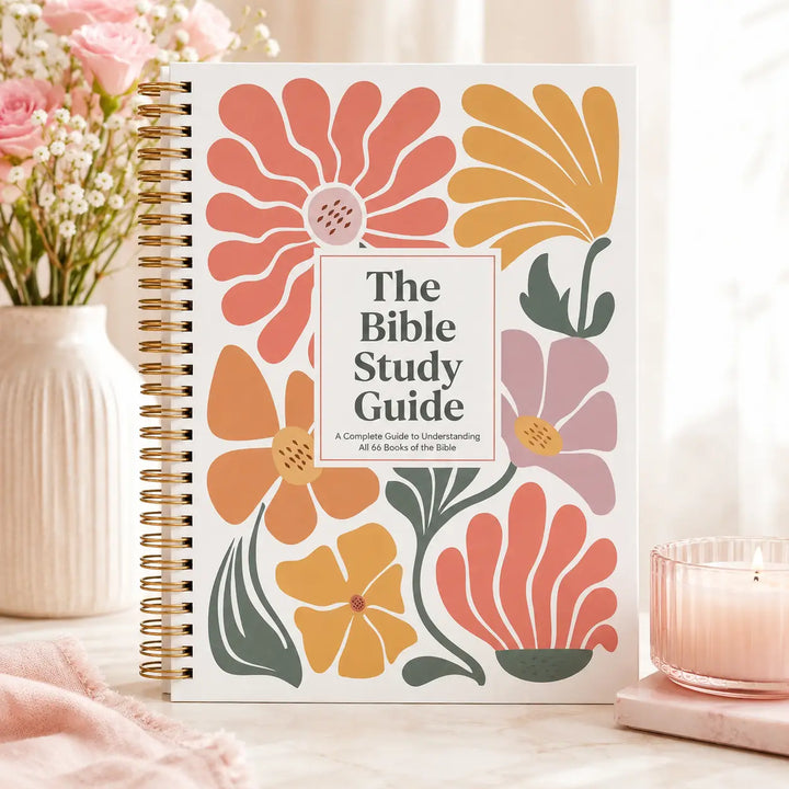 Bible Study Guide &amp; Reflection Journal - All 66 Books, Large Print