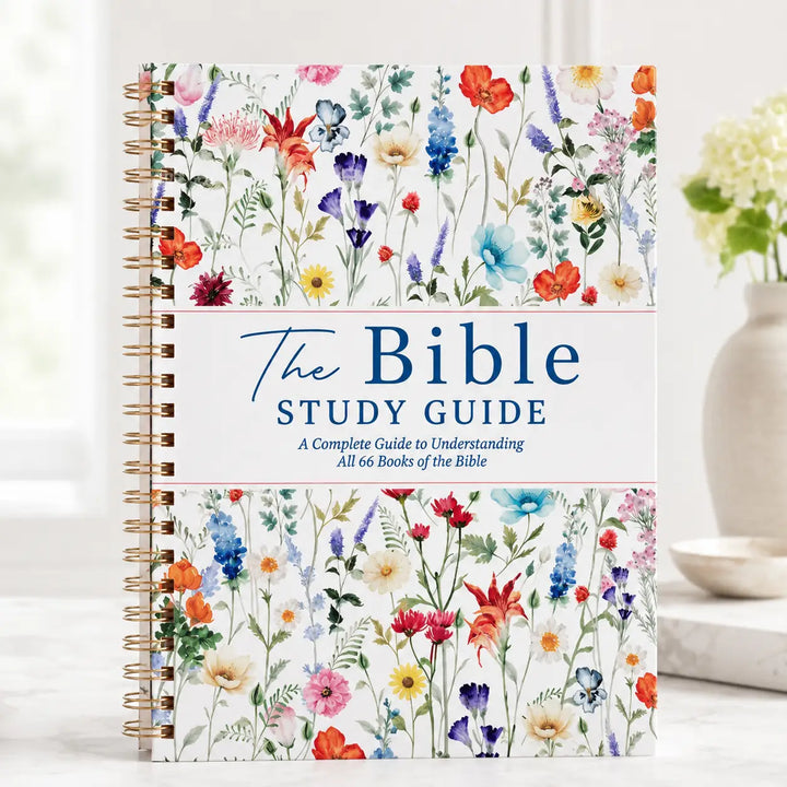 Bible Study Guide &amp; Reflection Journal - All 66 Books, Large Print