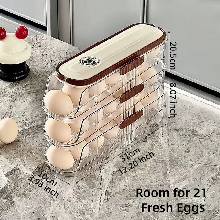 Auto-Roll Pro: Gravity-Fed Egg Dispenser