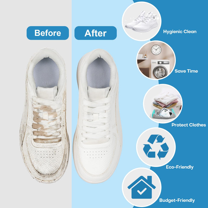 Shoe Washing Bag for Washer &amp; Dryer | Protects Sneakers, Cleans Deeply