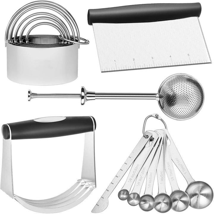 Ergonomic Pastry Tool Set | Easy Grip Baking Kit for Seniors