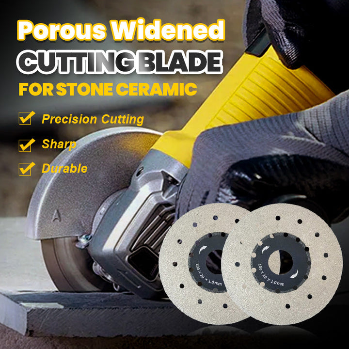 Diamond Cutting Disc for Stone and Tile, 100mm Multi-Hole Blade
