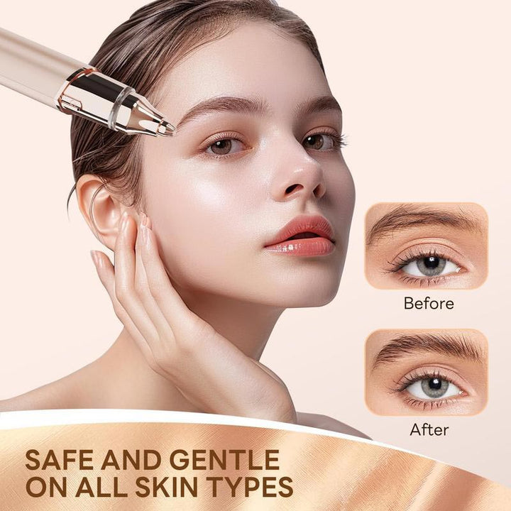 2-in-1 Lipstick-Sized Facial Hair Remover – Painless &amp; Portable