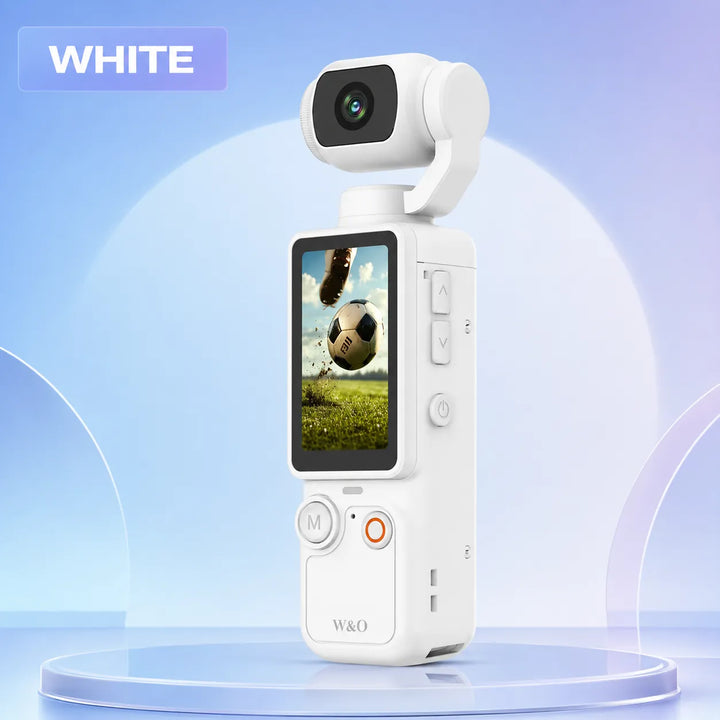 4K Gimbal Vlogging Camera – 1‑Inch Sensor, Vertical Screen, 64GB Card