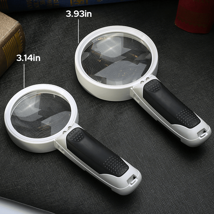 20X optical magnifying glass with LED light - Velloraco