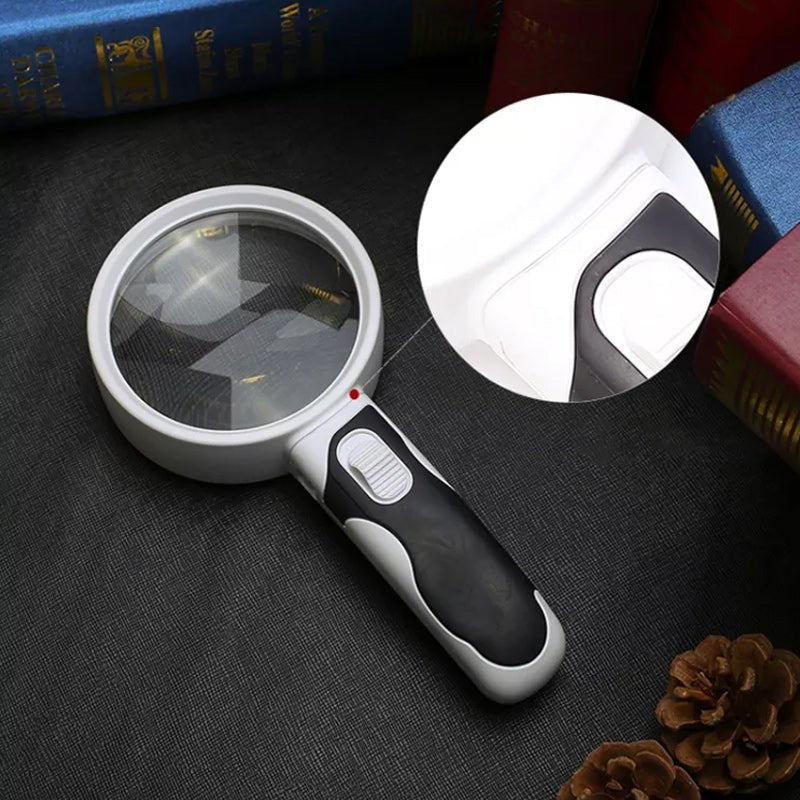 20X optical magnifying glass with LED light - Velloraco