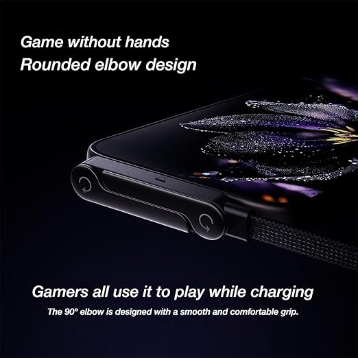 240W Fast Charging Cable with Invisible Phone Stand - 2 - in - 1 USB - C Holder for iPhone &amp; Smartphones - Velloraco