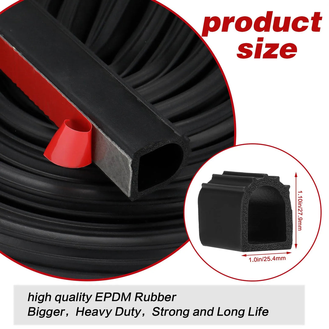 Car Door Rubber Seal Strip | Stop Noise, Water Leaks &amp; Drafts