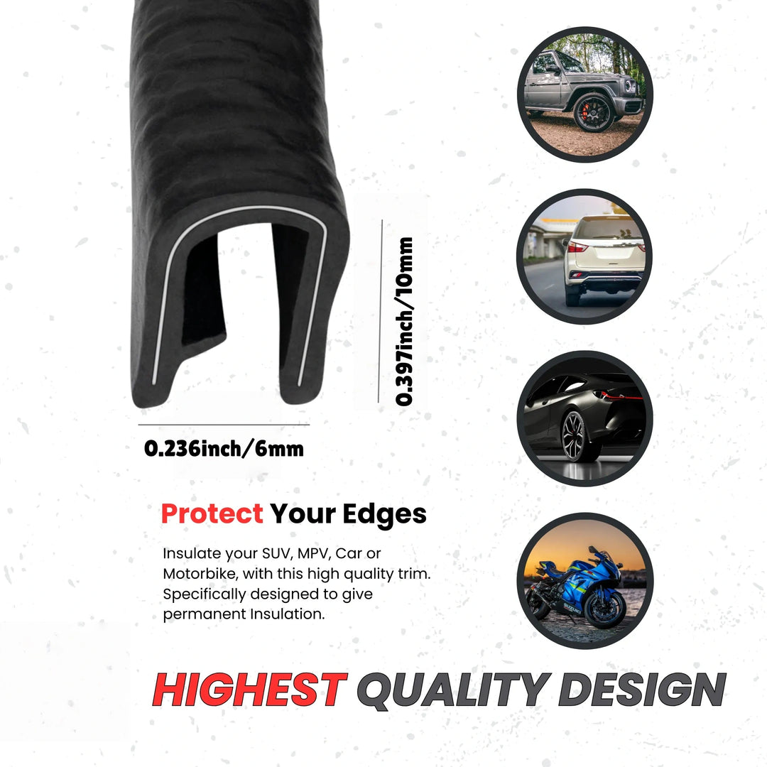 Car Door Edge Guards | Anti-Collision No-Glue Protection