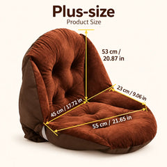 Linen Chair Seat Cushion for Everyday Sitting Comfort