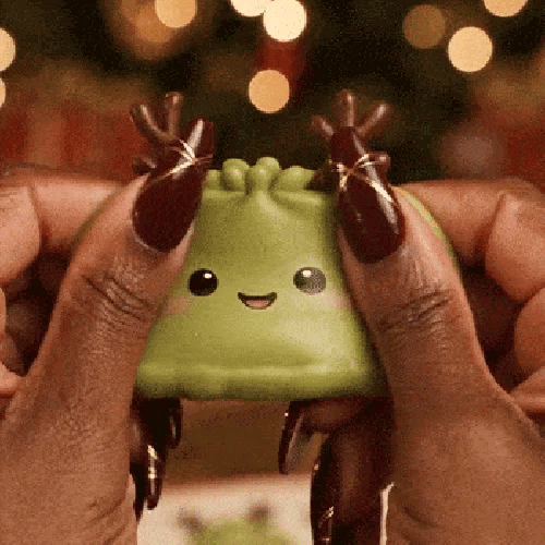 Christmas Dumpling Squishy Blind Box – Cute Sensory Stress Relief Toy