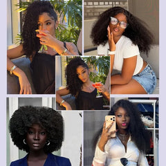 Crochet Curly Hair – 100% Human Hair Pre-Looped, Kinky Coily