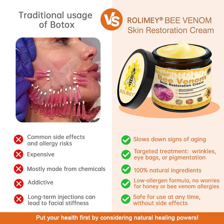 🔥Official Brand Shop丨Bee venom Pro Comprehensive Cream—Tightening for Skin Types