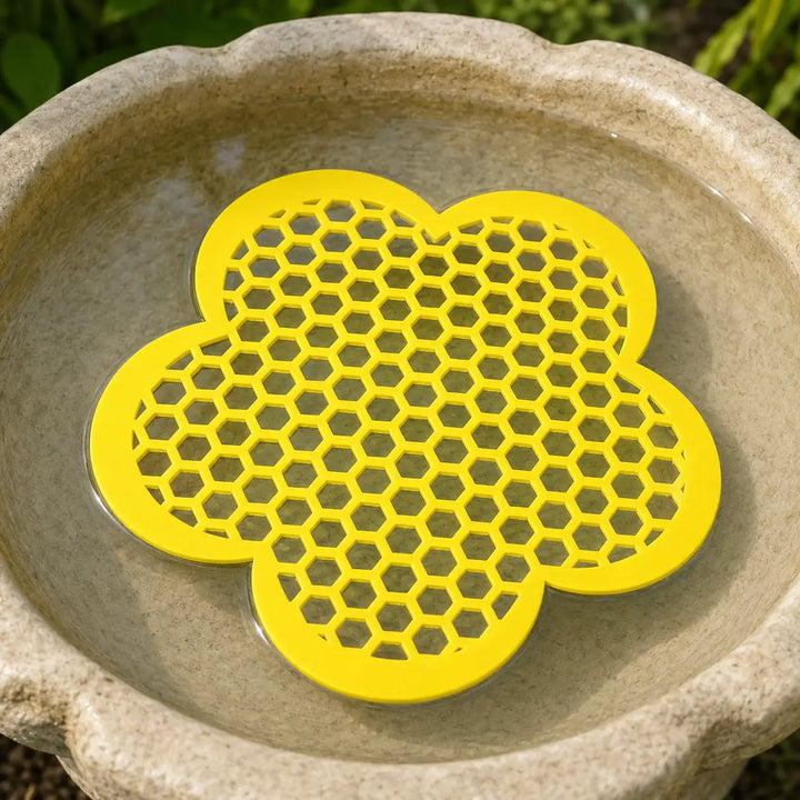 (4-Pack)Floating Bee Station: Safe Watering Pad for Birdbaths