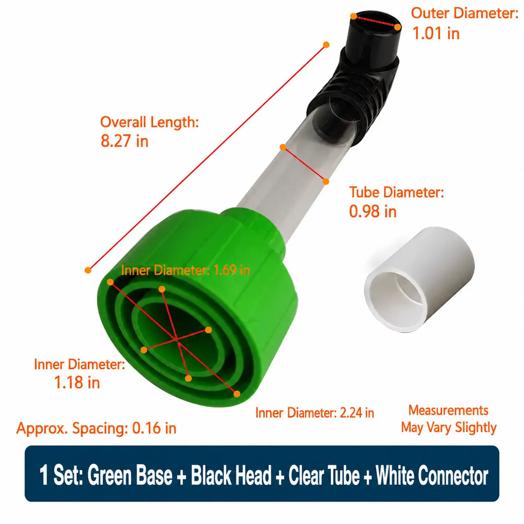 AC Condensate Drain Line Cleaner - Vacuum Unclogger for 3/4in PVC