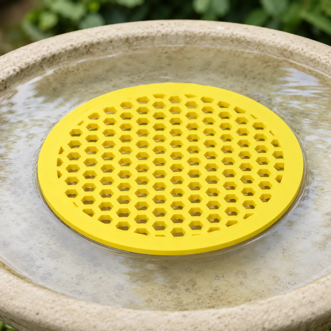 (4-Pack)Floating Bee Station: Safe Watering Pad for Birdbaths
