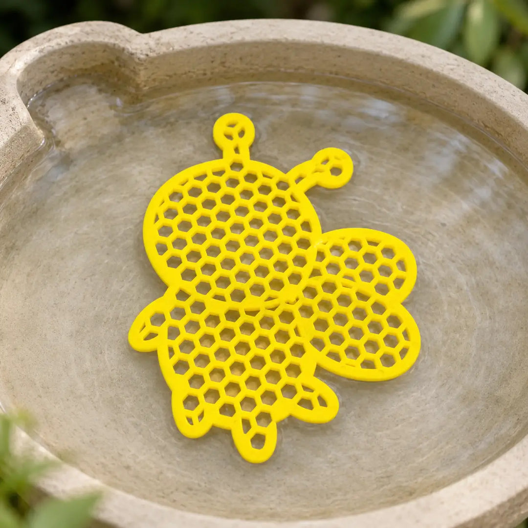 (4-Pack)Floating Bee Station: Safe Watering Pad for Birdbaths