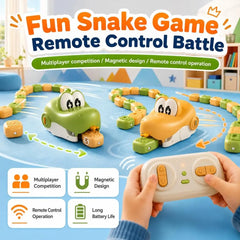 Magnetic Snake Battle Game Toy - 2 Player Chase Set, Ages 7+