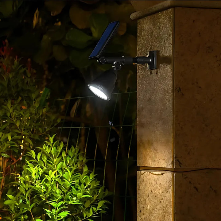 Solar Powered Outdoor Spotlights | Automatic Dusk to Dawn Yard Lights